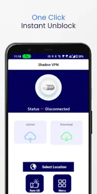 Shadow VPN- Secure & Unlimited android App screenshot 0